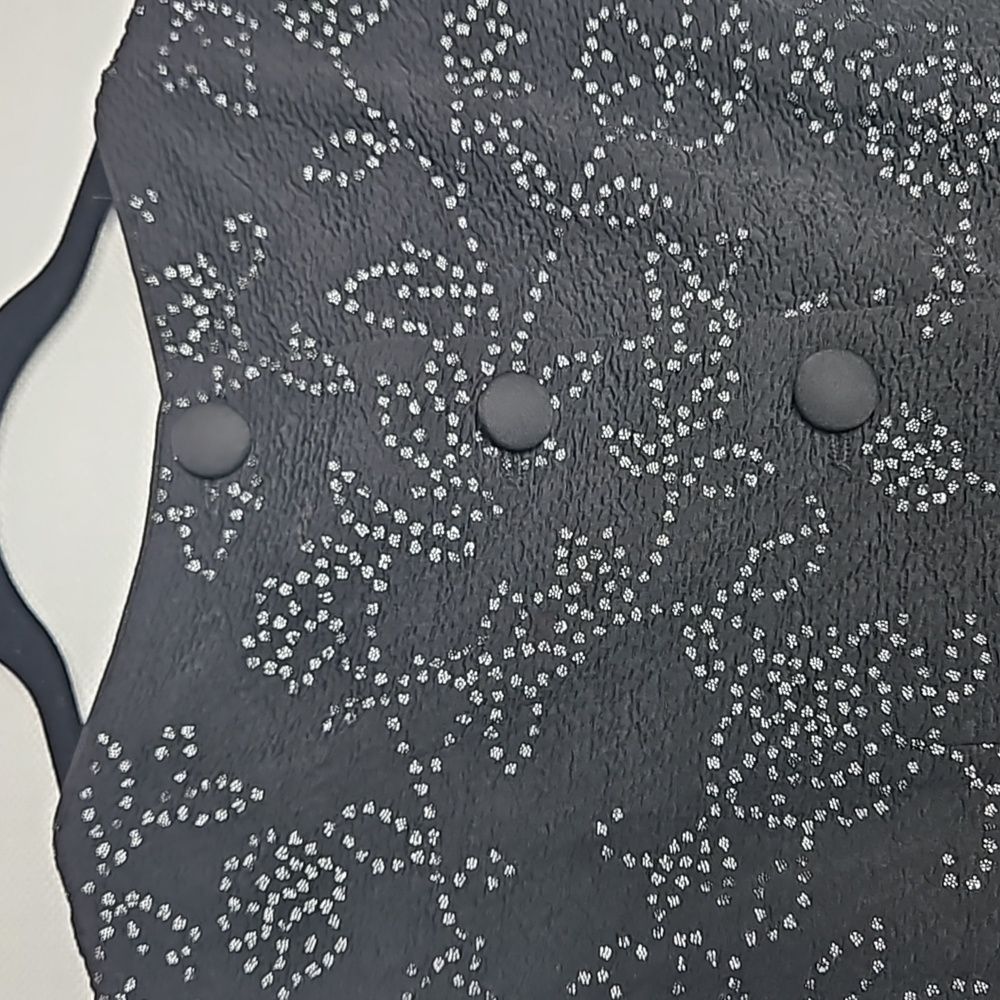David Warren New York Vintage Beaded Sleeveless Top Button Up Back Size Medium - Picture 10 of 16